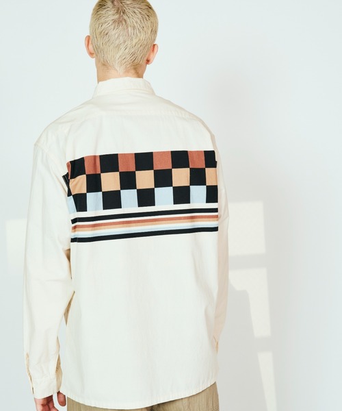 TOWNCRAFT(タウンクラフト)の「TOWNCRAFT タウンクラフト / PRINTED ROOP COLLAR SHIRT(シャツ/ブラウス・メンズ・ナチュラル/その他1/ブラック・MEDIUM/LARGE/SMALL)」の12枚目の写真