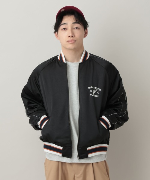 RAGEBLUE(レイジブルー)の「Reversible Souvenir Jacket/リバーシブルスーベニアジャケット(スカジャン・メンズ・グリーン/ブラック・MEDIUM/LARGE)」の9枚目の写真