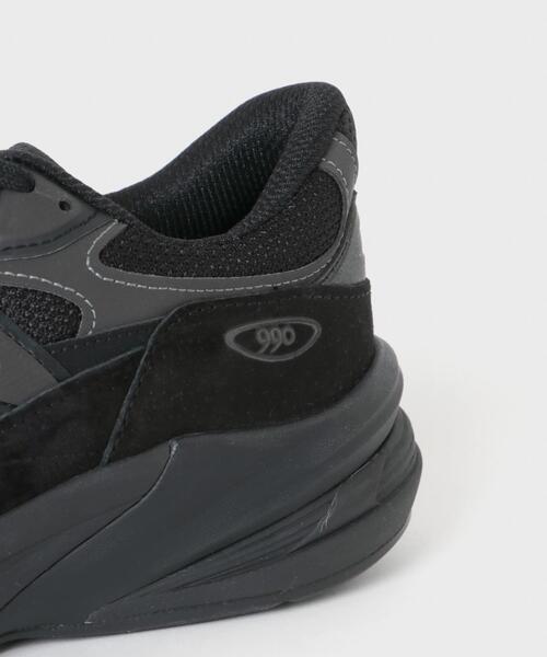 URBAN RESEARCH(アーバンリサーチ)の「NEW BALANCE U990V6(スニーカー・メンズ・ブラック・25.5/25/24.5/24/23/23.5)」の6枚目の写真