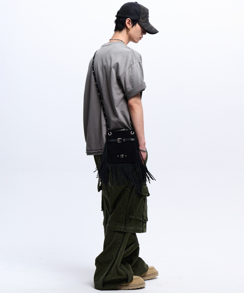 RSSC(アールエスエスシー)の「WESTERN MINI CROSS BAG - BLACK(メッセンジャーバッグ・レディース・その他・FREE)」の6枚目の写真