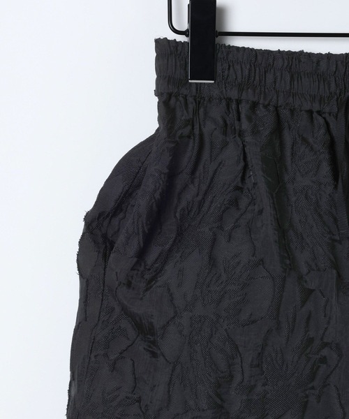 eL(エル)の「【eL】Floral Cut Jacquard Pants/659506(その他パンツ・レディース・ブラック/オフホワイト・FREE)」の11枚目の写真