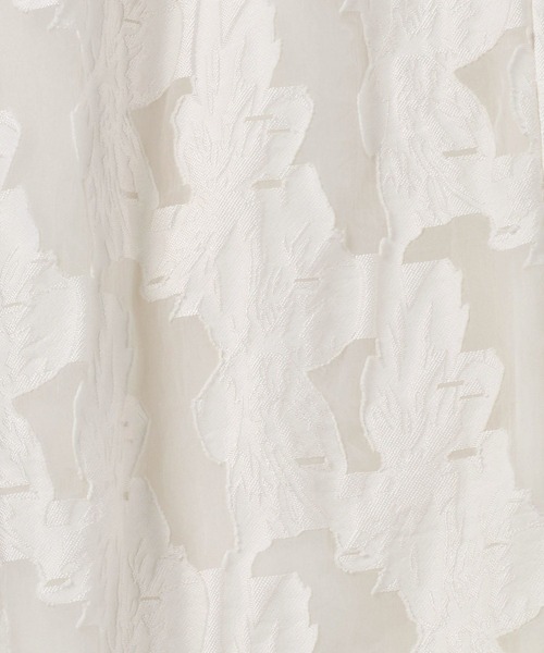 eL(エル)の「【eL】Floral Cut Jacquard Pants/659506(その他パンツ・レディース・ブラック/オフホワイト・FREE)」の16枚目の写真