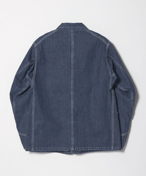 UNITED ARROWS(ユナイテッドアローズ)の「<Lee x Scye for UNITED ARROWS> LOCO JACKET/ユーズドウォッシュ カバーオール(カバーオール・メンズ・コバルトブルー・40/36/42/38)」の2枚目の写真