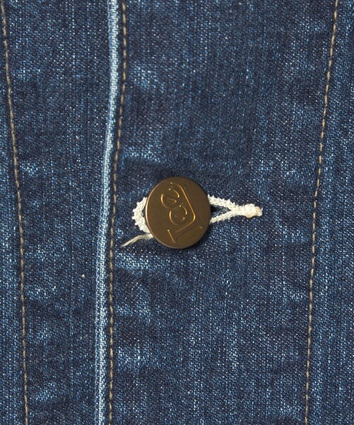 UNITED ARROWS(ユナイテッドアローズ)の「<Lee x Scye for UNITED ARROWS> LOCO JACKET/ユーズドウォッシュ カバーオール(カバーオール・メンズ・コバルトブルー・40/36/42/38)」の7枚目の写真