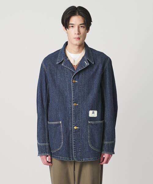 UNITED ARROWS(ユナイテッドアローズ)の「<Lee x Scye for UNITED ARROWS> LOCO JACKET/ユーズドウォッシュ カバーオール(カバーオール・メンズ・コバルトブルー・40/36/42/38)」の14枚目の写真