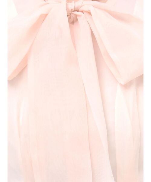 dazzlin（ダズリン）の「ペプラムタックボウタイブラウス（シャツ/ブラウス・レディース・その他1/ブルー/オフホワイト/グリーン/ピンク・FREE）」の14枚目の写真