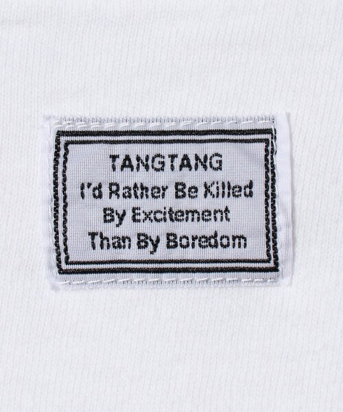 TANGTANG(タンタン)の「<TANGTANG>SCATTERED LOVE Tシャツ(Tシャツ/カットソー・メンズ・ホワイト・L/M/XL/S)」の9枚目の写真