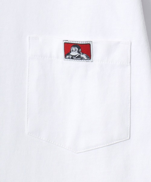 BEN DAVIS(ベンデイビス)の「BEN DAVIS/ベンデイビス BEN'S POCKET TEE/ポケット ロゴ ワンポイント刺繍 半袖Tシャツ/無地T/レディース メンズ(Tシャツ/カットソー・メンズ・ブラック/ホワイト/ブラウン/チャコール/ネイビー・M/L/XL)」の18枚目の写真