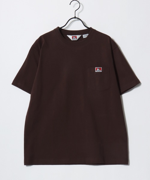 BEN DAVIS(ベンデイビス)の「BEN DAVIS/ベンデイビス BEN'S POCKET TEE/ポケット ロゴ ワンポイント刺繍 半袖Tシャツ/無地T/レディース メンズ(Tシャツ/カットソー・メンズ・ブラック/ホワイト/ブラウン/チャコール/ネイビー・M/L/XL)」の14枚目の写真