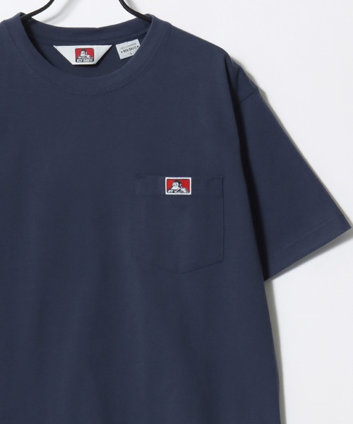 BEN DAVIS(ベンデイビス)の「BEN DAVIS/ベンデイビス BEN'S POCKET TEE/ポケット ロゴ ワンポイント刺繍 半袖Tシャツ/無地T/レディース メンズ(Tシャツ/カットソー・メンズ・ブラック/ホワイト/ブラウン/チャコール/ネイビー・M/L/XL)」の10枚目の写真