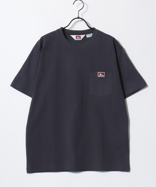 BEN DAVIS(ベンデイビス)の「BEN DAVIS/ベンデイビス BEN'S POCKET TEE/ポケット ロゴ ワンポイント刺繍 半袖Tシャツ/無地T/レディース メンズ(Tシャツ/カットソー・メンズ・ブラック/ホワイト/ブラウン/チャコール/ネイビー・M/L/XL)」の13枚目の写真