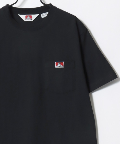 BEN DAVIS(ベンデイビス)の「BEN DAVIS/ベンデイビス BEN'S POCKET TEE/ポケット ロゴ ワンポイント刺繍 半袖Tシャツ/無地T/レディース メンズ(Tシャツ/カットソー・メンズ・ブラック/ホワイト/ブラウン/チャコール/ネイビー・M/L/XL)」の7枚目の写真