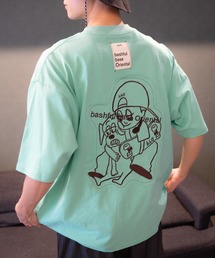 bashful base Oriental（バッシュフルベースオリエンタル）の「【bbO】オーバーサイズバッシュフルくんパッチT（Tシャツ/カットソー）」