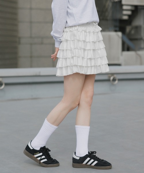 adidas（アディダス）の「adidas/アディダス ティアードフリルミニ