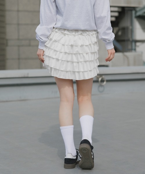 adidas（アディダス）の「adidas/アディダス ティアードフリルミニ