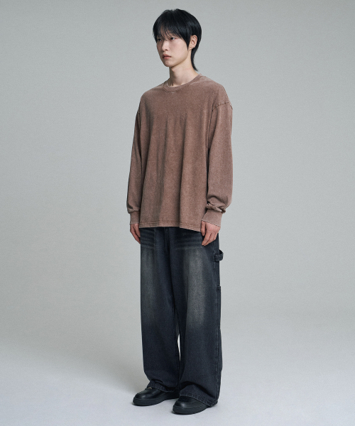 MOOVN(ムブン)の「ヴィンテージワイドカーペンターデニムパンツブラック(デニムパンツ・メンズ・その他・MEDIUM/LARGE/SMALL)」の3枚目の写真