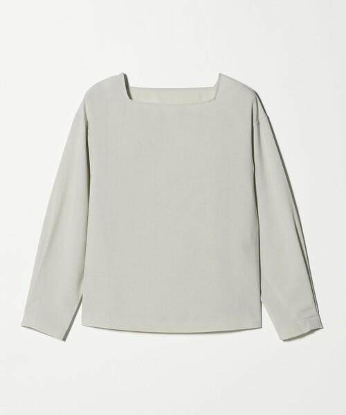 MARW UNITED ARROWS（マルゥ ユナイテッドアローズ）の「＜MARW UNITED ARROWS＞スクエアネック ブラウス（シャツ/ブラウス・レディース・ダークグレー/ホワイト/ネイビー・FREE）」の22枚目の写真