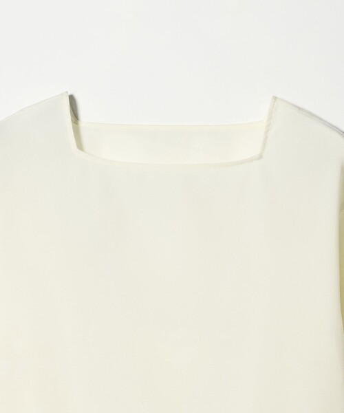 MARW UNITED ARROWS（マルゥ ユナイテッドアローズ）の「＜MARW UNITED ARROWS＞スクエアネック ブラウス（シャツ/ブラウス・レディース・ダークグレー/ホワイト/ネイビー・FREE）」の7枚目の写真