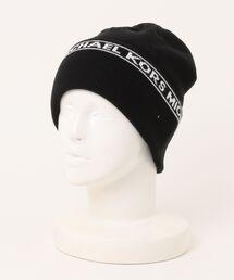 MICHAEL KORS（マイケルコース）の「スポーツ テープ カフ ハット（ニットキャップ/ビーニー）」