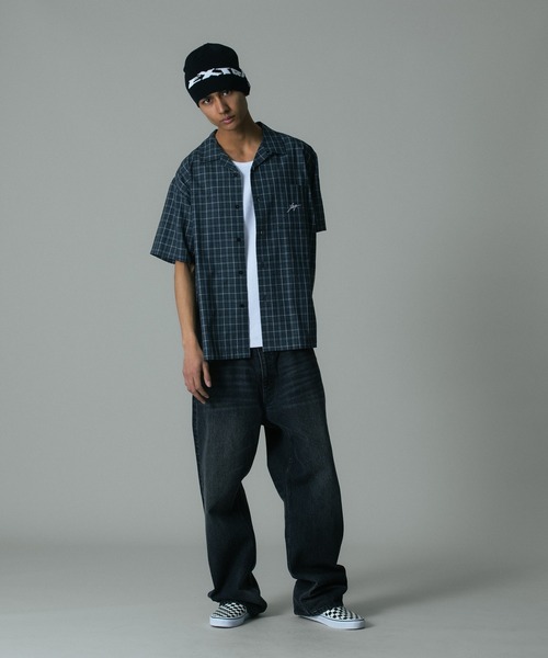 XLARGE（エクストララージ）の「FADED DENIM PANTS（デニムパンツ・メンズ・ブラック/インディゴブルー・36inch/34inch/30inch/32inch）」の6枚目の写真