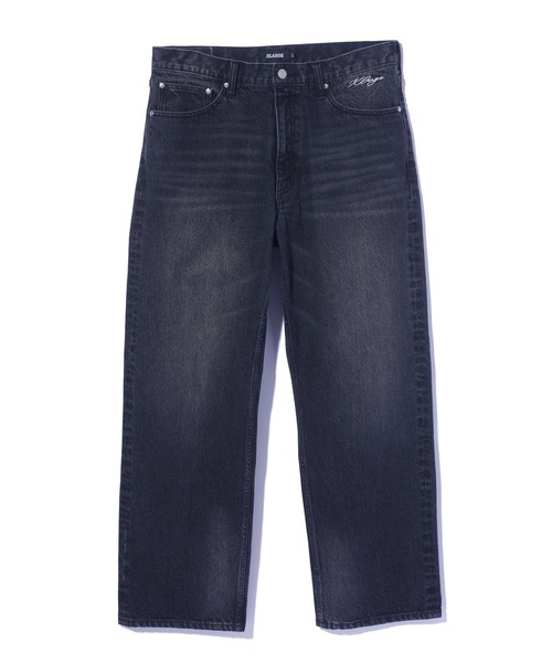 XLARGE（エクストララージ）の「FADED DENIM PANTS（デニムパンツ・メンズ・ブラック/インディゴブルー・36inch/34inch/30inch/32inch）」の14枚目の写真