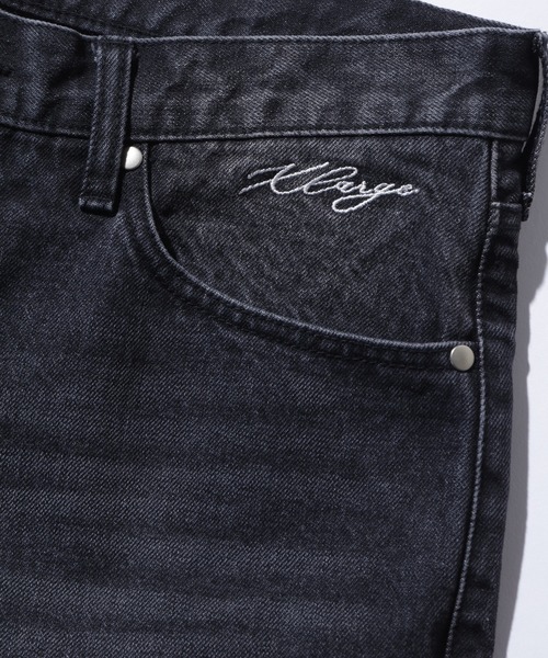 XLARGE（エクストララージ）の「FADED DENIM PANTS（デニムパンツ・メンズ・ブラック/インディゴブルー・36inch/34inch/30inch/32inch）」の16枚目の写真