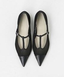 ODETTE E ODILE | シアーTストラップ フラット20↑(パンプス)