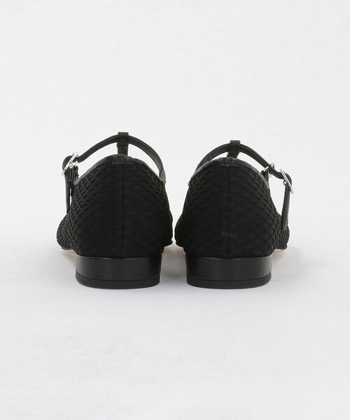 ODETTE E ODILE（オデットエオディール）の「シアーTストラップ フラット20↑（パンプス・レディース・ブラック/オフホワイト・25cm/24.5cm/22.5cm/23cm/24cm/22cm/23.5cm）」の9枚目の写真