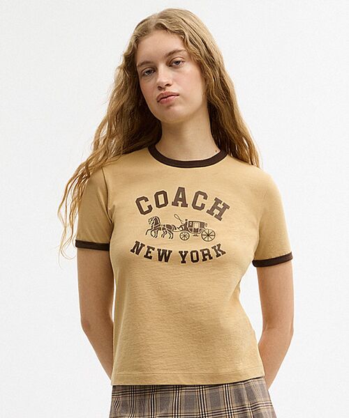 ホース アンド キャリッジ リンガー Tシャツ・オーガニック コットン