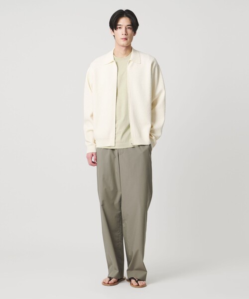 UNITED ARROWS(ユナイテッドアローズ)の「ALBINI アルビニ シルケット テンジク Tシャツ 抗菌防臭(Tシャツ/カットソー・メンズ・ダークグレー/ライトピンク/ブラック/ネイビー/ライム/ダークブラウン/ホワイト/ライトブルー・L/XL/M/S)」の17枚目の写真