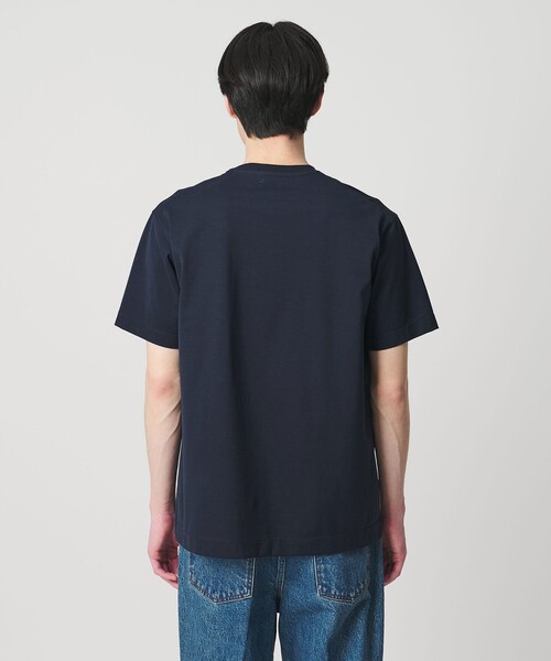 UNITED ARROWS（ユナイテッドアローズ）の「ALBINI アルビニ シルケット テンジク Tシャツ　抗菌防臭（Tシャツ/カットソー・メンズ・ダークグレー/ライトピンク/ブラック/ネイビー/ライム/ダークブラウン/ホワイト・L/XL/M/S）」の18枚目の写真
