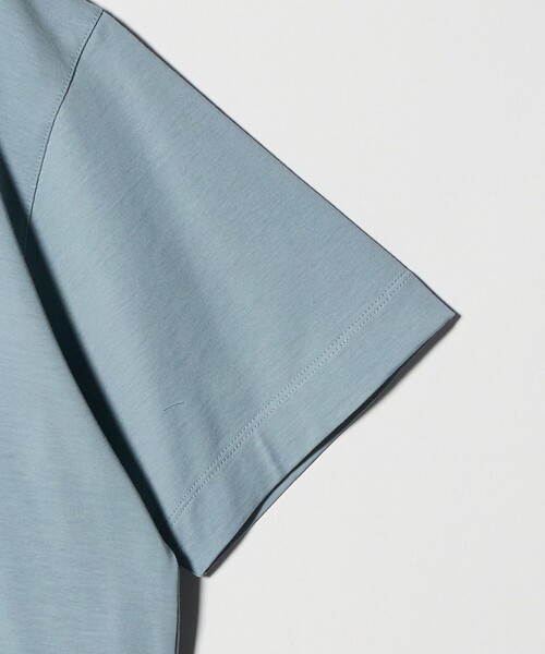 UNITED ARROWS（ユナイテッドアローズ）の「ALBINI アルビニ シルケット テンジク Tシャツ　抗菌防臭（Tシャツ/カットソー・メンズ・ダークグレー/ライトピンク/ブラック/ネイビー/ライム/ダークブラウン/ホワイト・L/XL/M/S）」の22枚目の写真