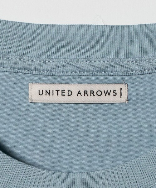UNITED ARROWS（ユナイテッドアローズ）の「ALBINI アルビニ シルケット テンジク Tシャツ　抗菌防臭（Tシャツ/カットソー・メンズ・ダークグレー/ライトピンク/ブラック/ネイビー/ライム/ダークブラウン/ホワイト・L/XL/M/S）」の11枚目の写真