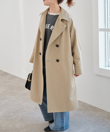 美品 TICCA ティッカ コットントレンチコート　ベージュ TICCA｜ティッカのトレンチコート（ベージュ系）通販 - ZOZOTOWN