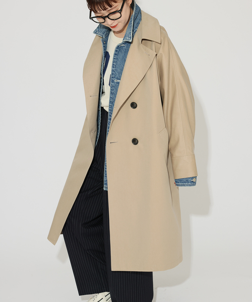 Spick & Span（スピックアンドスパン）の「《追加2》TICCA / ティッカ テントトレンチコート（トレンチコート・レディース・ベージュ・MEDIUM）」の9枚目の写真