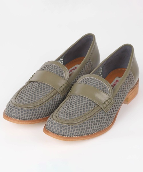 BARCLAY(バークレー)の「BARCLAY(バークレー)メッシュ生地ローファー(ローファー・レディース・ベージュ/ブラック/カーキ・22.5cm/23cm/23.5cm/24cm/24.5cm)」の3枚目の写真