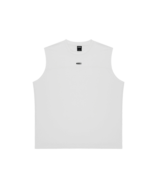 HDEX(エイチデックス)の「アクティブカットラインスリーブレス (ホワイト)(Tシャツ/カットソー・メンズ・ホワイト・MEDIUM/LARGE/X-LARGE/2XL)」の2枚目の写真