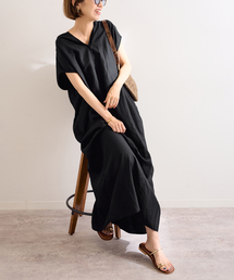 FRAMeWORK | ≪洗濯機洗い可 / 追加≫フィブリルポプリンサックDRESS(ワンピース)