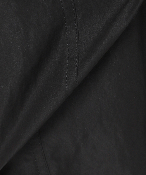 FRAMeWORK（フレームワーク）の「≪洗濯機洗い可 / 追加≫フィブリルポプリンサックDRESS（ワンピース・レディース・ブラック/カーキ/ブラウン・36/38）」の12枚目の写真