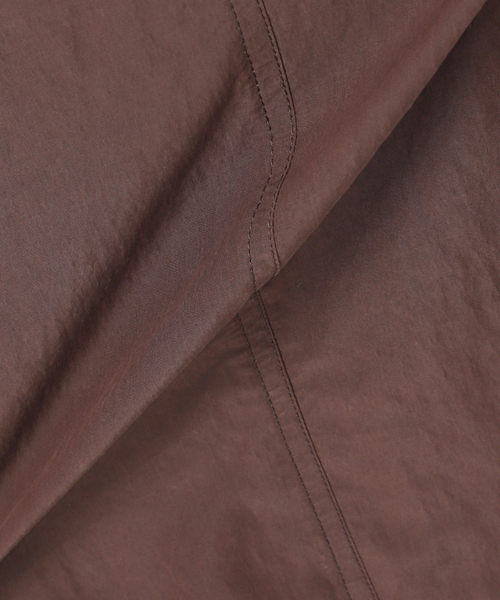 FRAMeWORK（フレームワーク）の「≪洗濯機洗い可 / 追加≫フィブリルポプリンサックDRESS（ワンピース・レディース・ブラック/カーキ/ブラウン・36/38）」の14枚目の写真