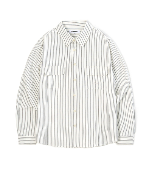 LORES(ロアス)の「Double Pocket Shirts - White(シャツ/ブラウス・レディース・その他・SMALL/MEDIUM/LARGE)」の4枚目の写真