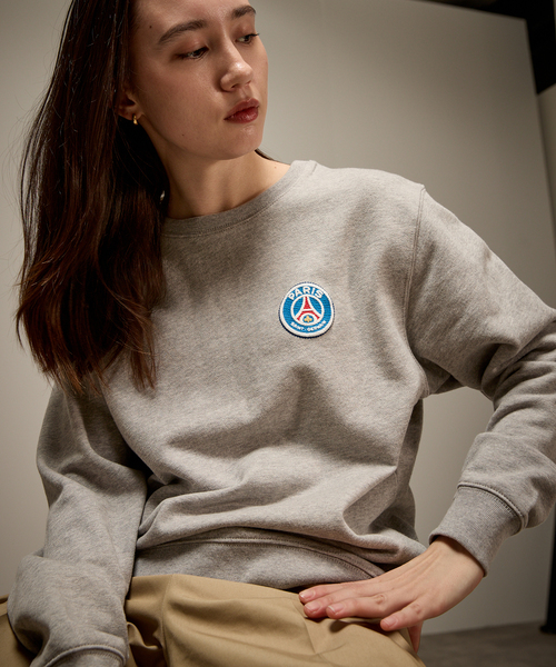 PARIS SAINT-GERMAIN（パリサンジェルマン）の「【Paris Saint-Germain / パリ・サン＝ジェルマン】 JP EMBLEM  SWEAT（スウェット・メンズ・ネイビー/レッド/ライトグレー・X-LARGE/LARGE/MEDIUM/SMALL）」の2枚目の写真