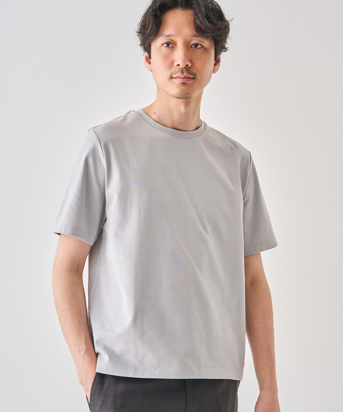 nomiamo（ノミアモ）の「nomiamo (ノミアモ) 別注 スヴィンコットン クルーネック Tシャツ（Tシャツ/カットソー・メンズ・カーキ/ホワイト/グレー/チャコールグレー・2/3/4）」の13枚目の写真