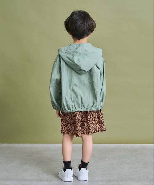 b・ROOM（ビールーム）の「【ポケッタブル】【UV加工】シアーウインドブレーカー【子供服】【キッズ】【男の子】【女の子】（ブルゾン・キッズ・カーキ/グレイッシュベージュ/パープル/ブルー系その他2・120cm/110cm/130cm/140cm/150cm/100cm）」の12枚目の写真
