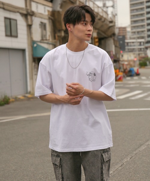 En serio TOKYO(エンソリオトーキョー)の「【SIDEWAYSTANCE】ブレークゴリラ半袖Tシャツ SIDE24-020(Tシャツ/カットソー・メンズ・ブラック/ホワイト・SMALL/MEDIUM/X-LARGE/LARGE)」の18枚目の写真