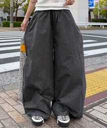 sedacle（セダクル）の「カーブ切り替えナイロンワイドパンツ（その他パンツ）」