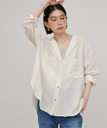 LARUTA | 【LARUTA】［Web限定カラー有り］Wポケットとろみシャツ(シャツ/ブラウス)