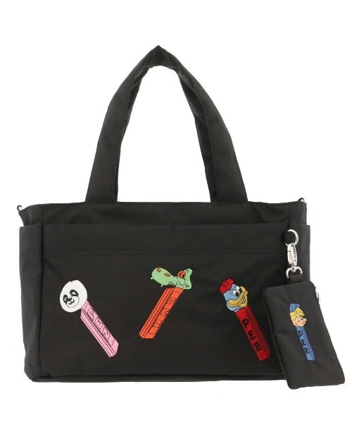SALON de RUBAN(サロンドルヴァン)の「【SALON de RUBAN / サロン ド ルヴァン】 × PEZ トートバッグ(トートバッグ・レディース・グレー/ブラック/マスタード・FREE)」の10枚目の写真