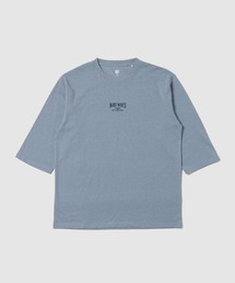 【T-GRAPHICS / ティーグラフィックス】シンプルプリント 7分袖Tシャツ