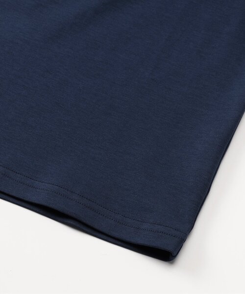 algy(アルジー)の「シルケット加工りぼん付きロゴ半袖Tシャツ(Tシャツ/カットソー・キッズ・サックスブルー/オフホワイト/ネイビー・150/140/130/160/120)」の15枚目の写真